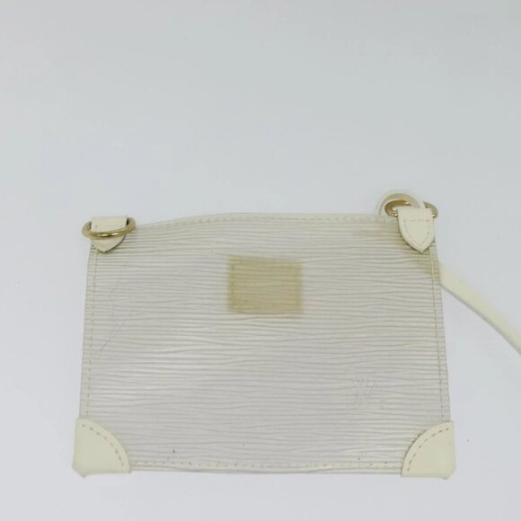 LOUIS VUITTON Epi Plage Mini Lagoon Bay Hand Bag White M92263 LV Auth 134761 - Picture 13 of 16